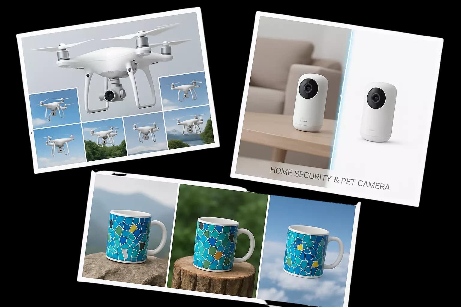 AI-powered one-click image processing