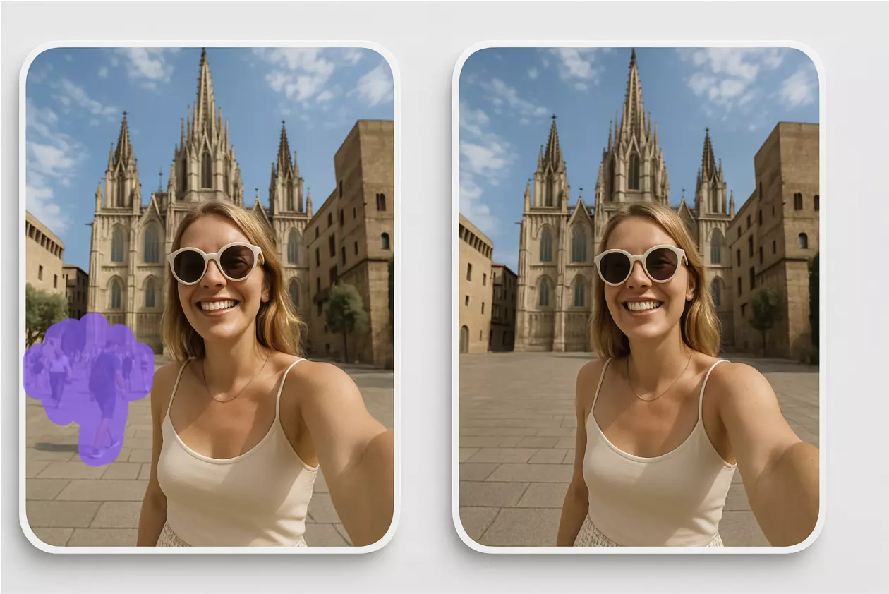 Remove Unwanted Person From Photo